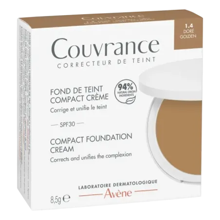 AVENE Couvrance Fond de Teint Compact Crème 1.4 Doré