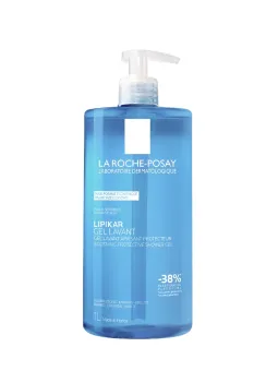 LA ROCHE-POSAY Lipikar Gel Douche Lavant Apaisant Protecteur Peaux Sensibles 1L