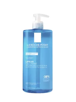 LA ROCHE-POSAY Lipikar Gel Douche Lavant Apaisant Protecteur Peaux Sensibles 1L