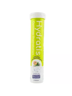 HYDRATIS Solution d'Hydratation 20 Pastilles Effervescentes Citronnelle & Gingembre