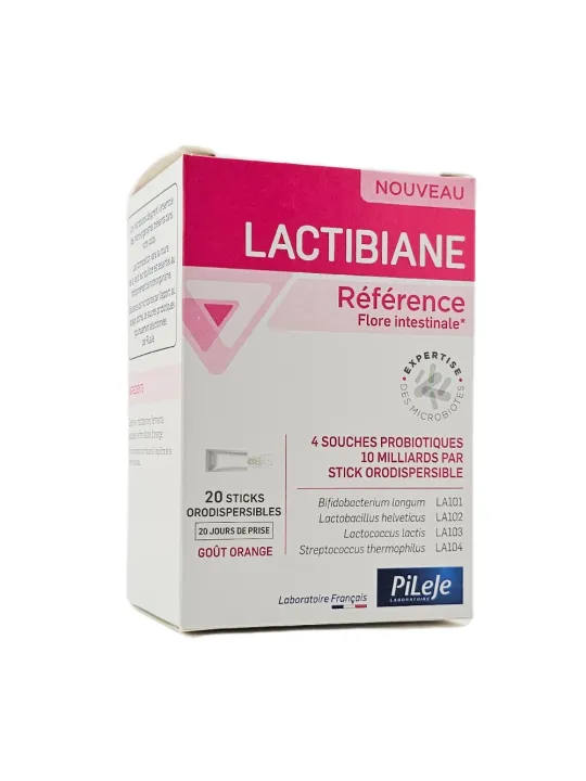 PILEJE Lactibiane Référence Boite de 20 Sticks