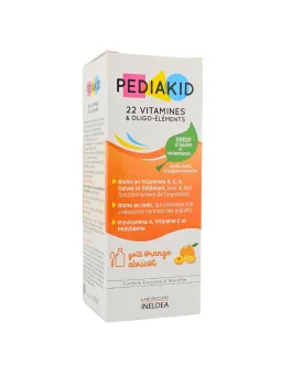 PEDIAKID Sirop 22 Vitamines et Oligo Éléments 125ml