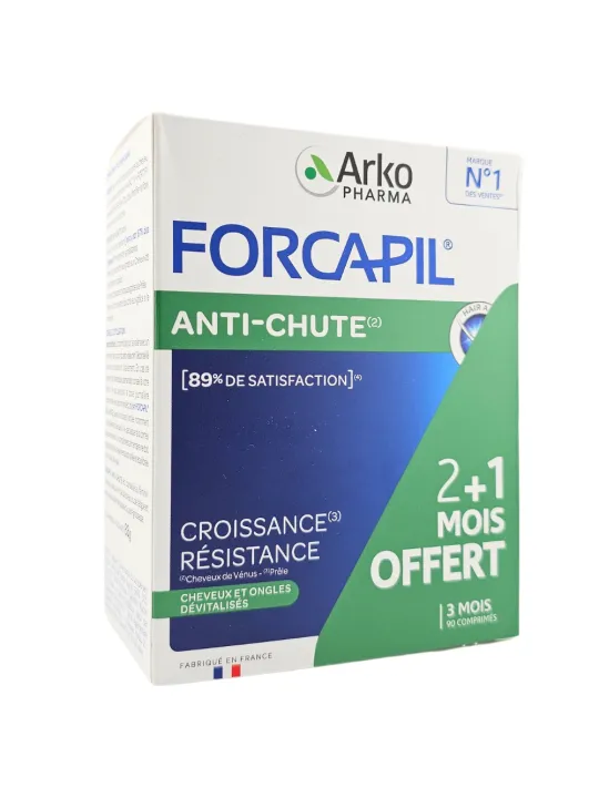 ARKOPHARMA FORCAPIL Anti-chute Boite de 90 Comprimés