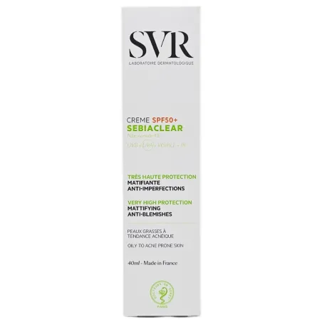 SVR Sebiaclear Crème SPF 50 40ml