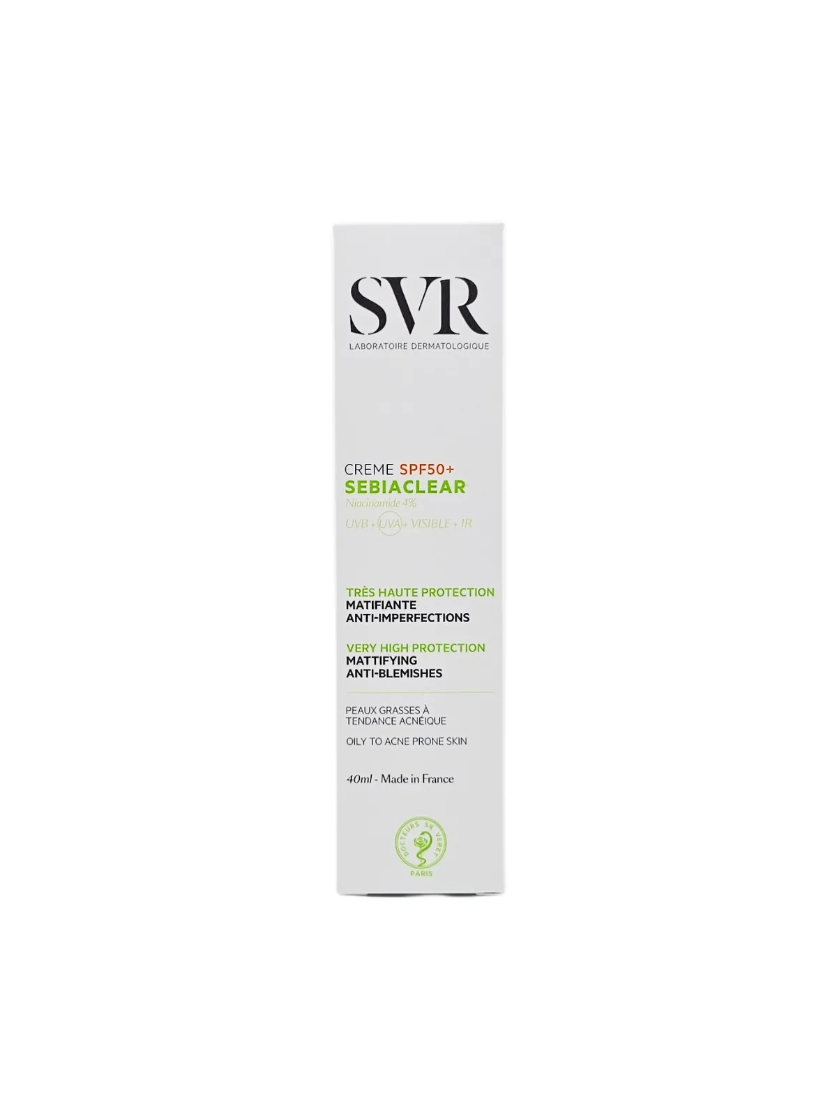 SVR Sebiaclear Crème SPF 50 40ml