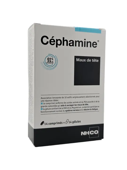NHCO Céphamine Maux de tête