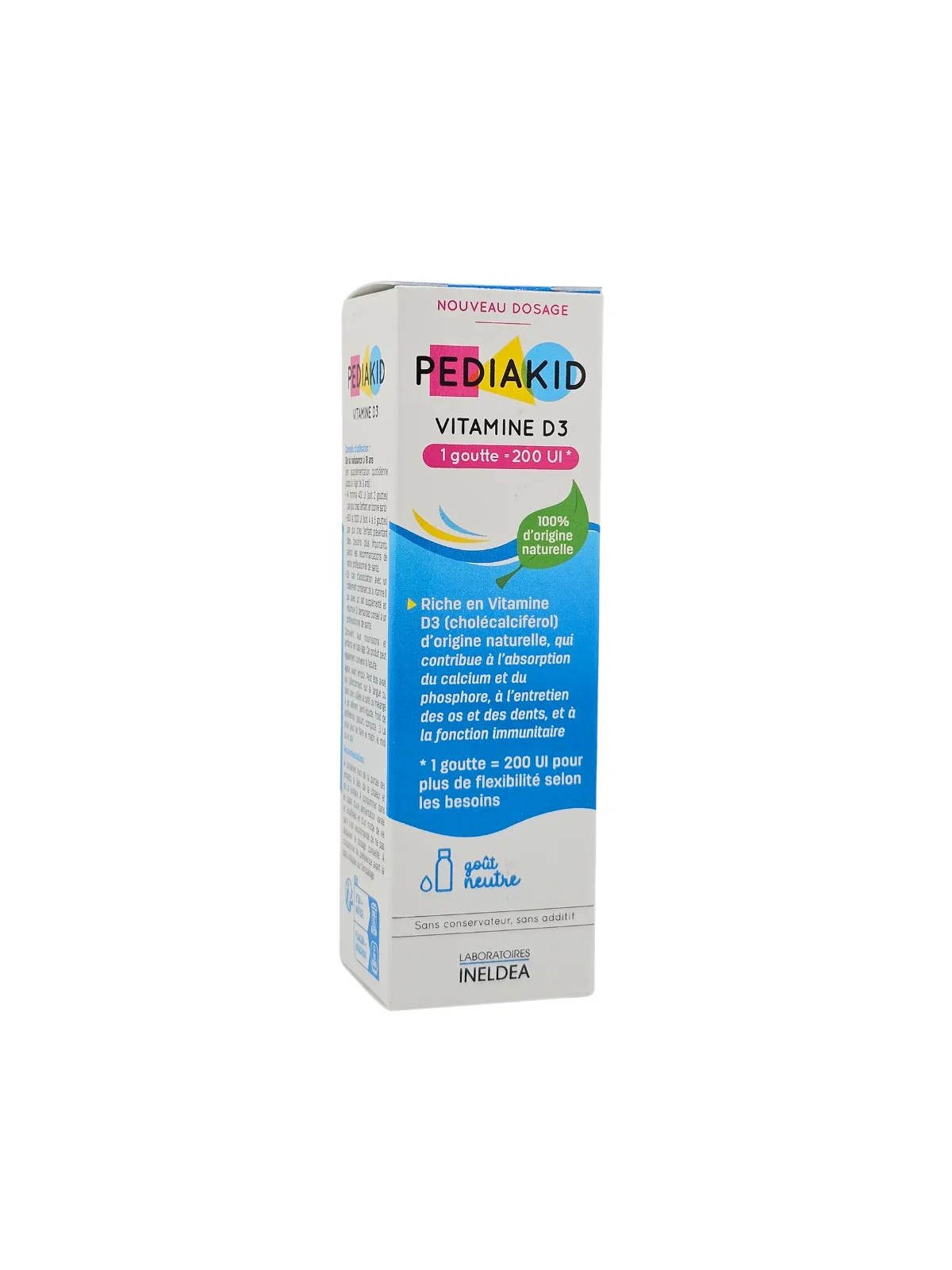 PEDIAKID Vitamine D3 200UI 20ml