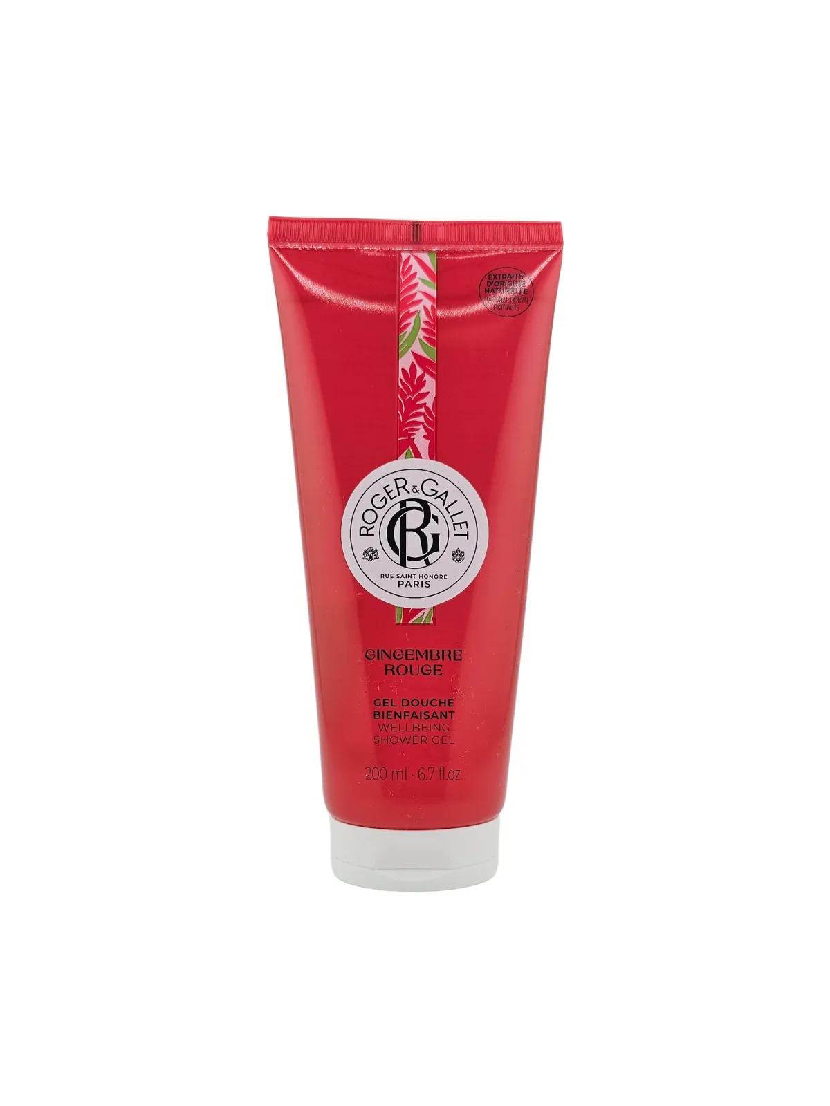 ROGER&GALLET Gingembre Rouge Gel Douche 200ml