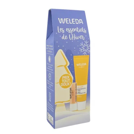 WELEDA Les Essentiels de L'hiver Soin des Lèvres + Cold Cream
