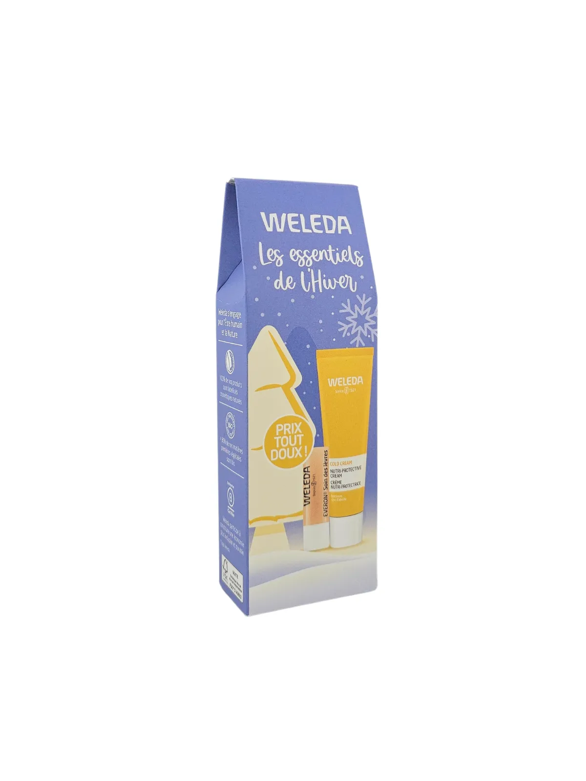 WELEDA Les Essentiels de L'hiver Soin des Lèvres + Cold Cream