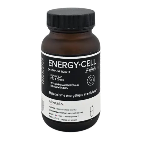 ARAGAN ENRGY CELL 50 Gélules