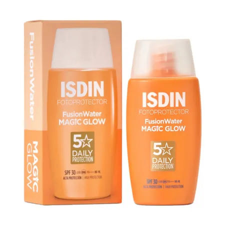 Isdin Fotoprotector Fusion Water Magic Glow Crème Solaire SPF30 - 50