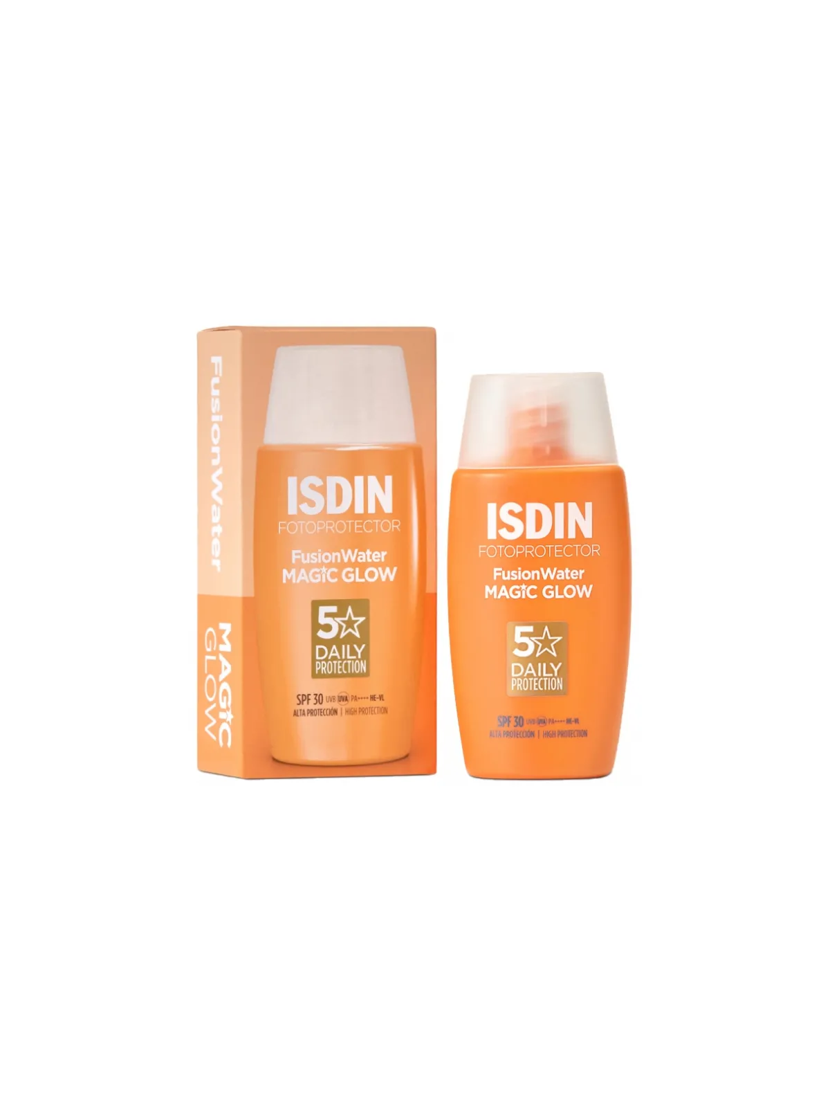 Isdin Fotoprotector Fusion Water Magic Glow Crème Solaire SPF30 - 50