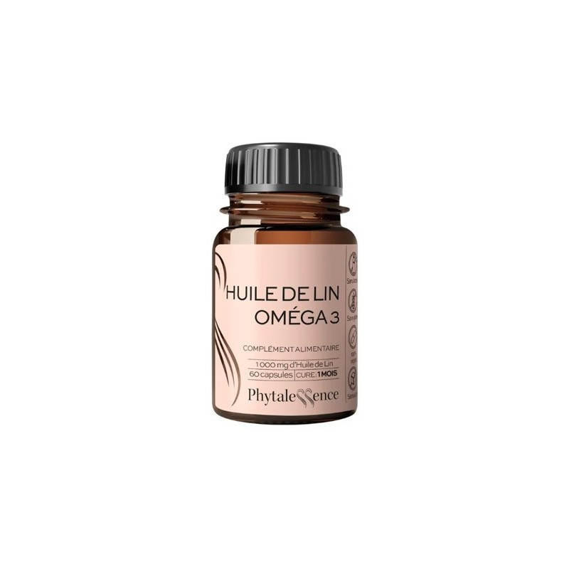 Phytalessence Huile de Lin 60 Capsules