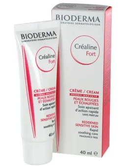 Crealine fort creme apaisante px rougies et echauffees 40ml