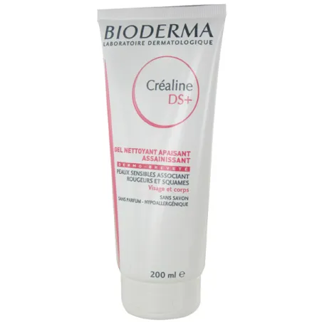 Crealine ds+ gel nettoyant apaisant px sensibles 200ml