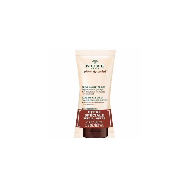 Nuxe Reve de Miel Crème Mains/ongles 2X50ML