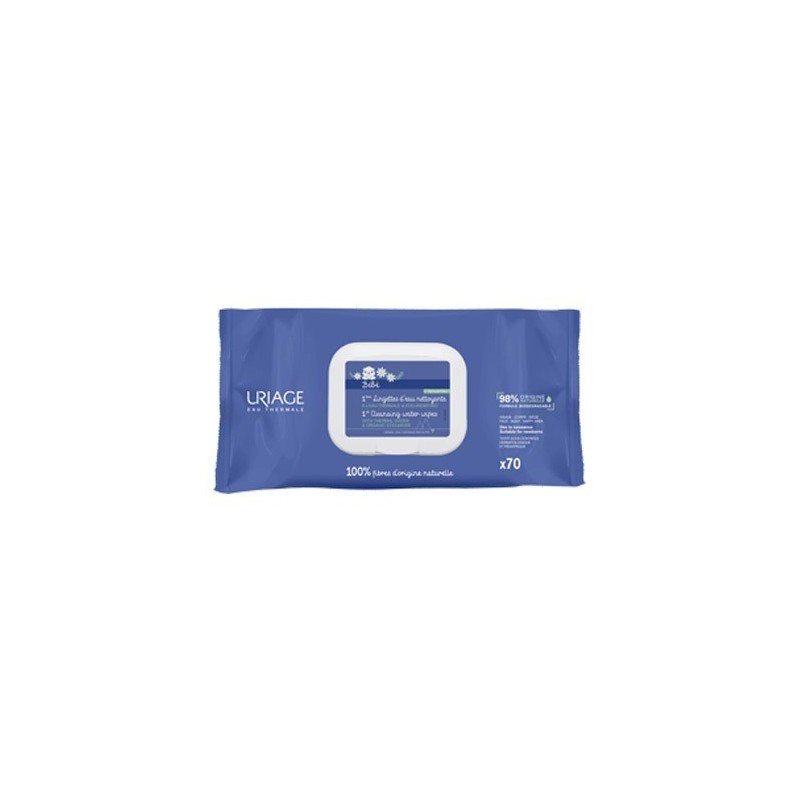Uriage 1ères Lingettes D'eau Nettoyante Paquet de