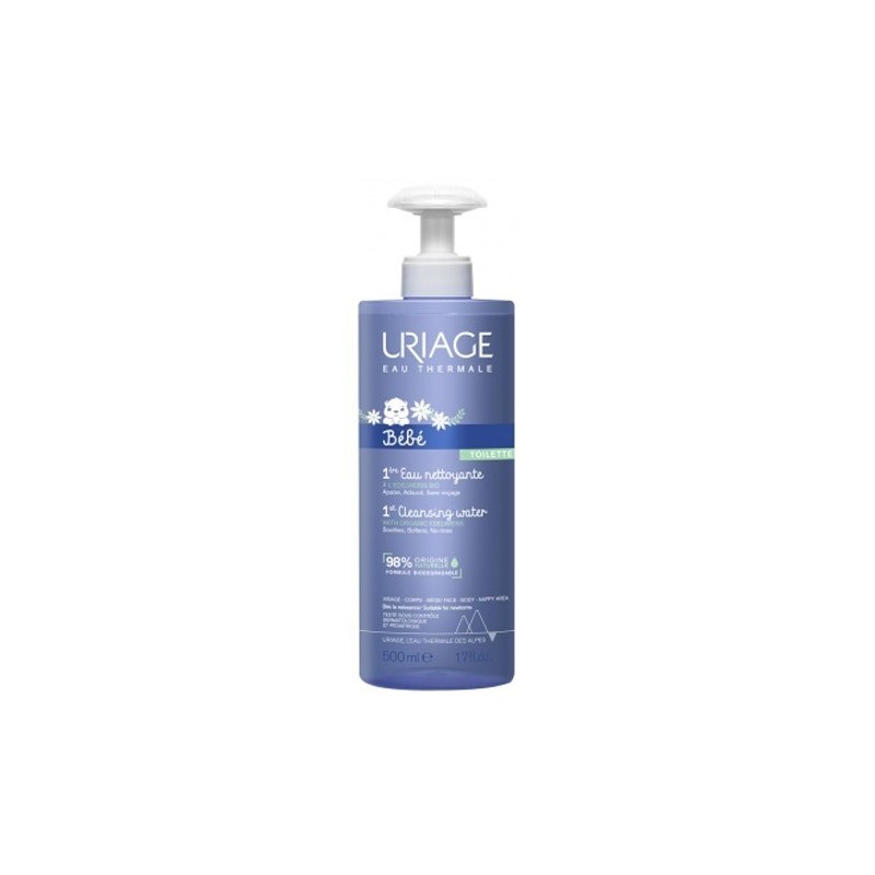 Uriage BB 1ER Eau Nettoyant Flacon Ppe 500 ml