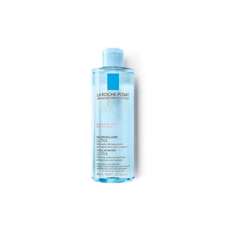 LA ROCHE-POSAY Eau Micellaire Ultra pour Peaux Réactives 400ML