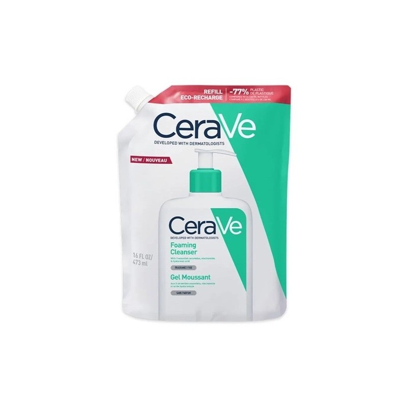 CERAVE Eco Recharge Gel Moussant 473 ml