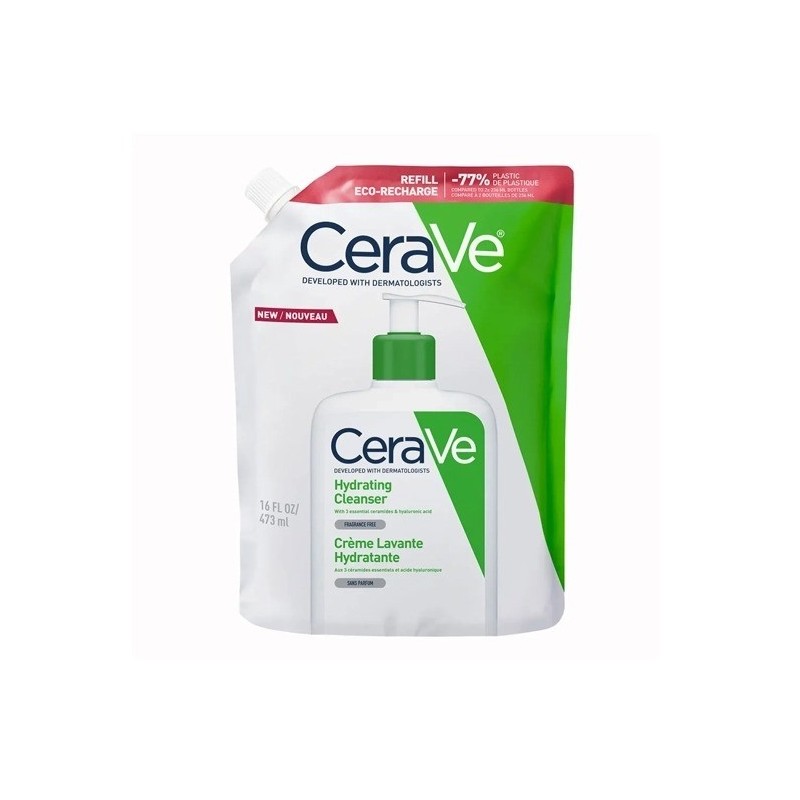 CERAVE Eco Recharge Crème Lavante Hydratant 473 ml