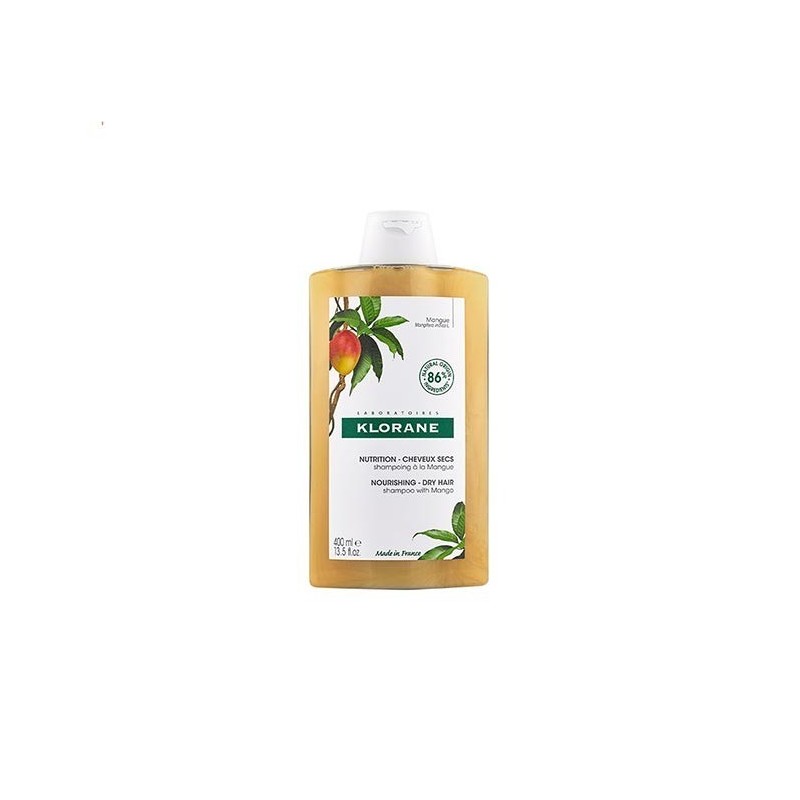 KLORANE Shampoing Cheveux Secs à la Mangue 400ML