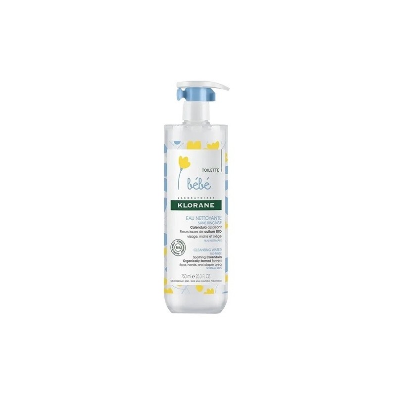 Klorane BB Eau Nettoyant Sans Rincage 400 ml