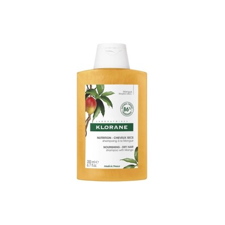 KLORANE Shampoing Cheveux Secs à la Mangue 200ML