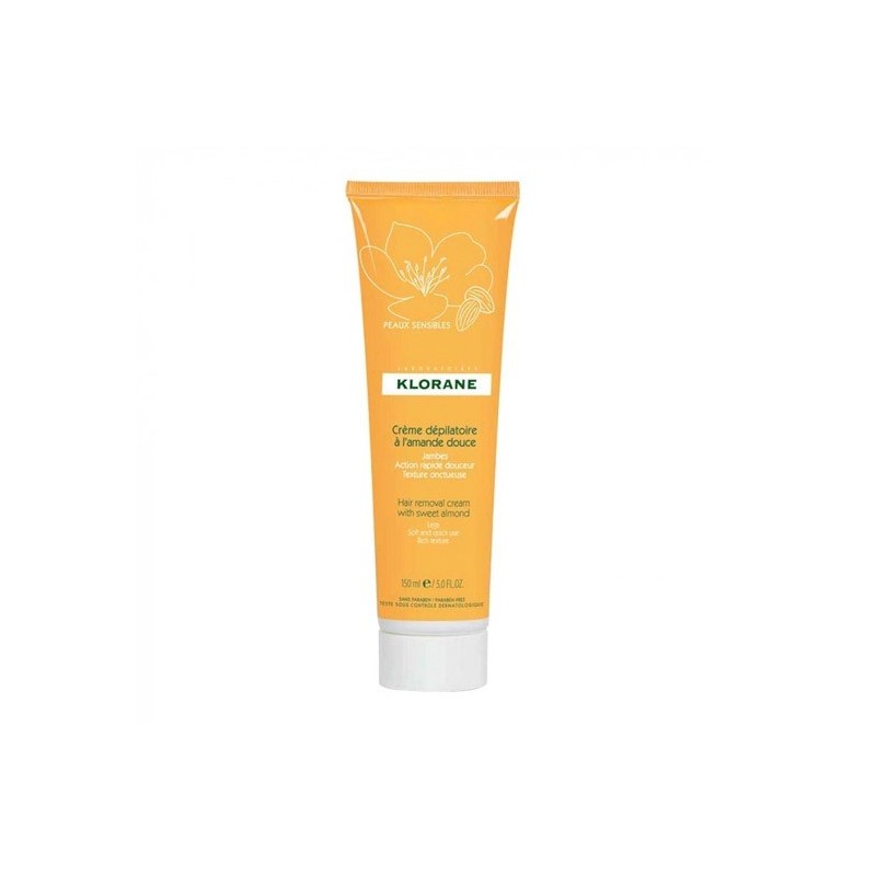 KLORANE Crème Dépilatoire à l'Amande Douce 150 ml
