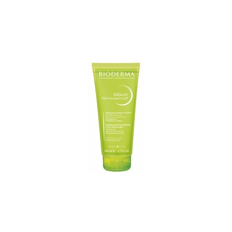 Bioderma Sebium Gel Moussant Actif 200 ml