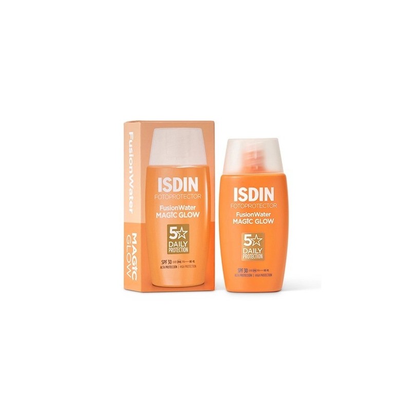 Isdin Fotoprotector Fusion Water Magic Glow Crème Solaire SPF30 - 50