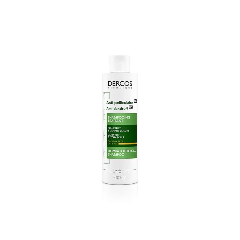Vichy Dercos Shampooing Antipelliculaire Nutritif ch Secs 200 ml