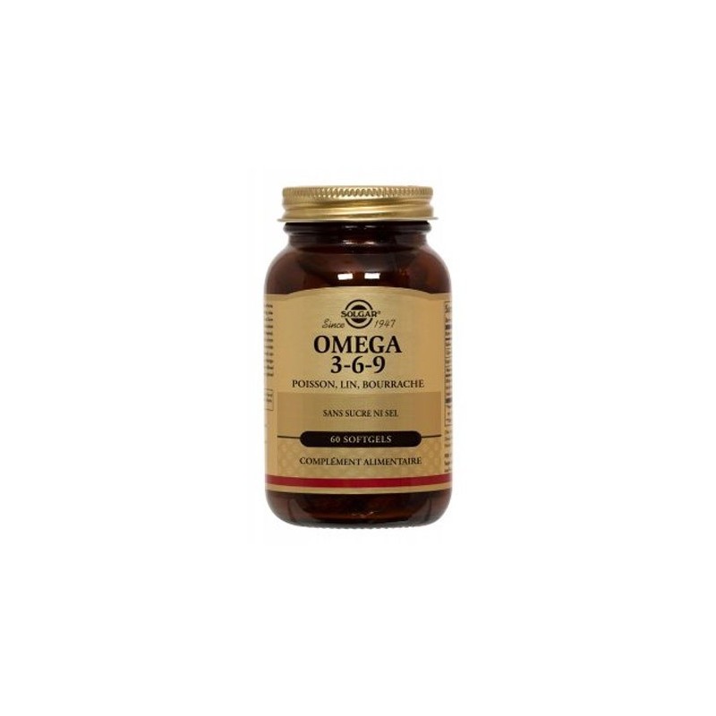 Solgar Omega 3-6-9 Gel