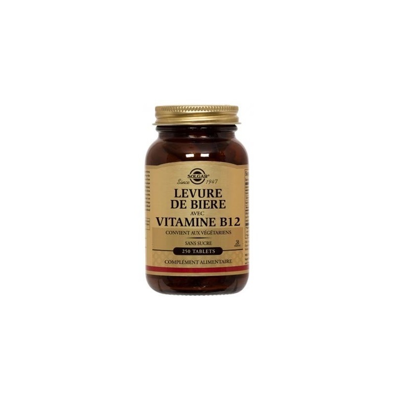 Solgar Levure de Biere 250 Comprimés