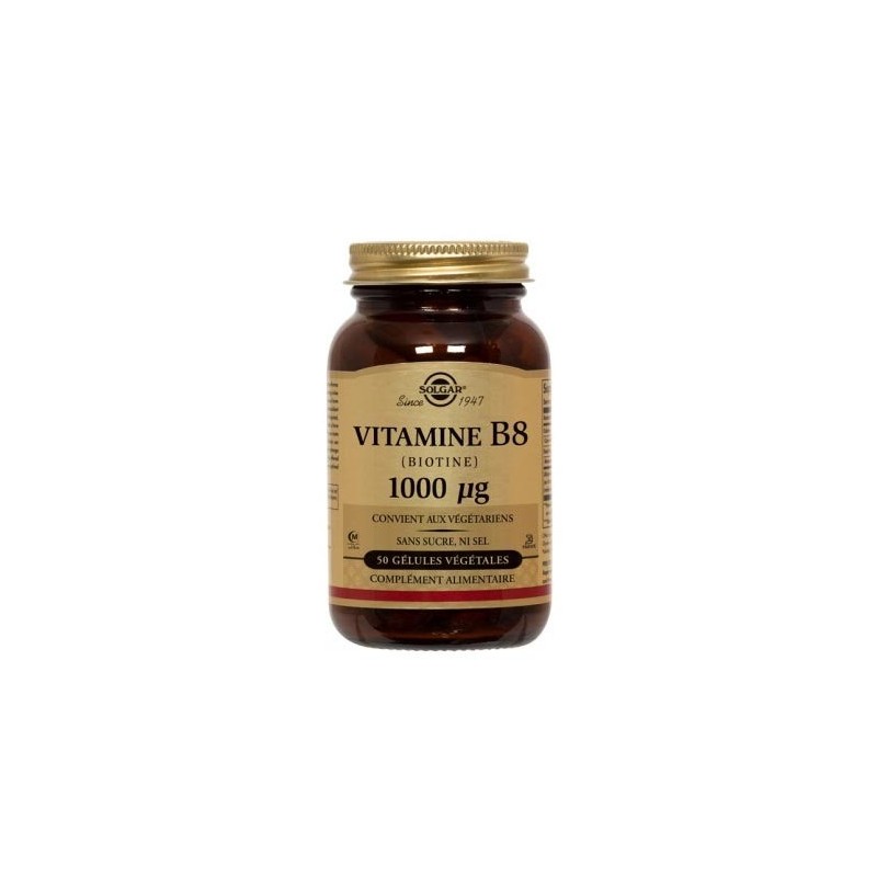 Solgar Vitamine B Biotine 1000UG Gelules