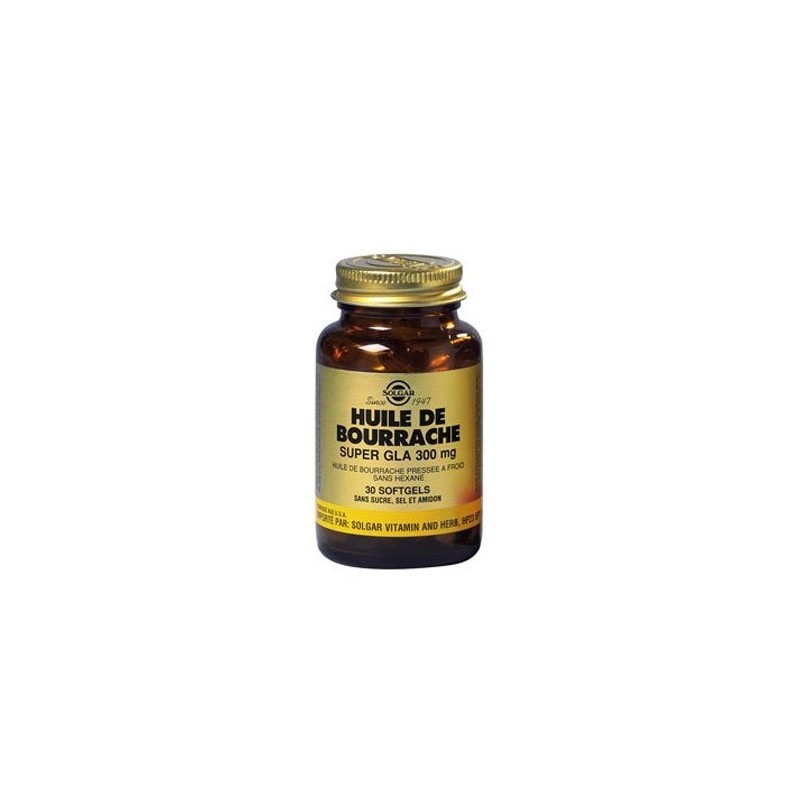 Solgar Huile de Bourrache Capsules