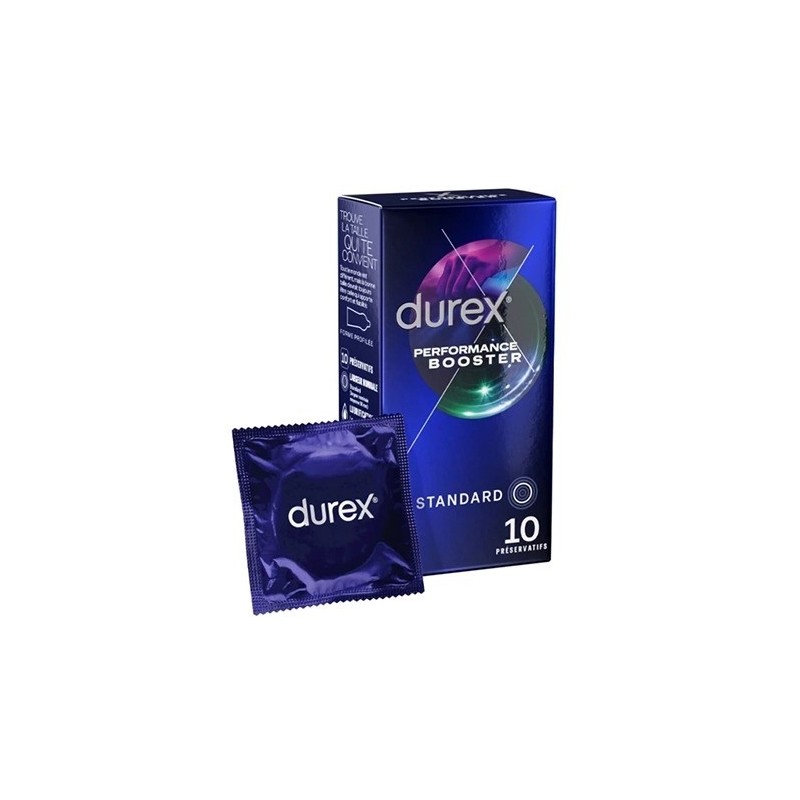DUREX Performance Booster Préservatifs boite de 10