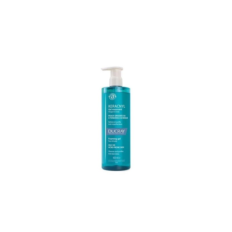 Ducray Keracnyl Gel Moussant 400 ml