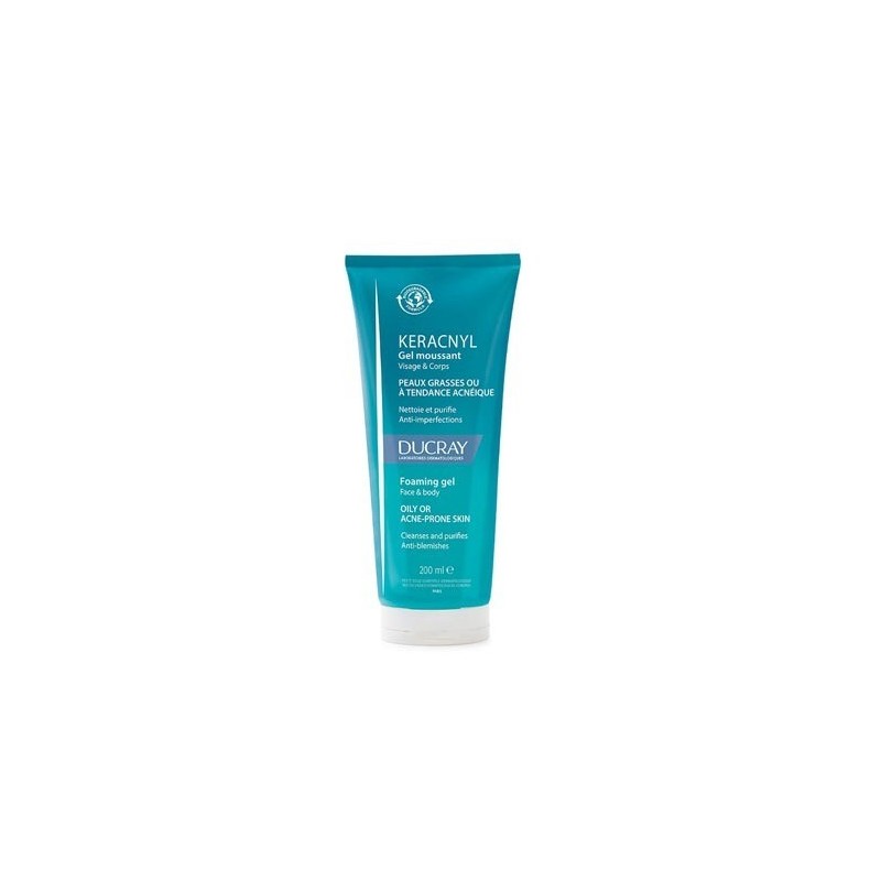 Ducray Keracnyl Gel Moussant 200 ml