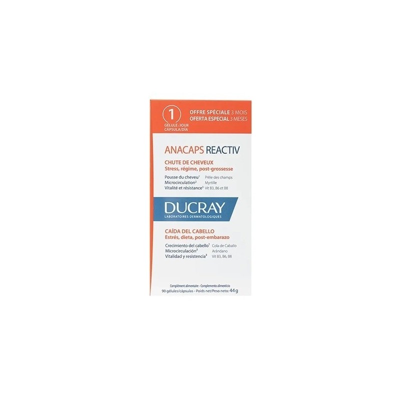 Ducray Anacaps Reactiv Gélules x90