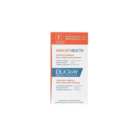 Ducray Anacaps Reactiv Gélules x90
