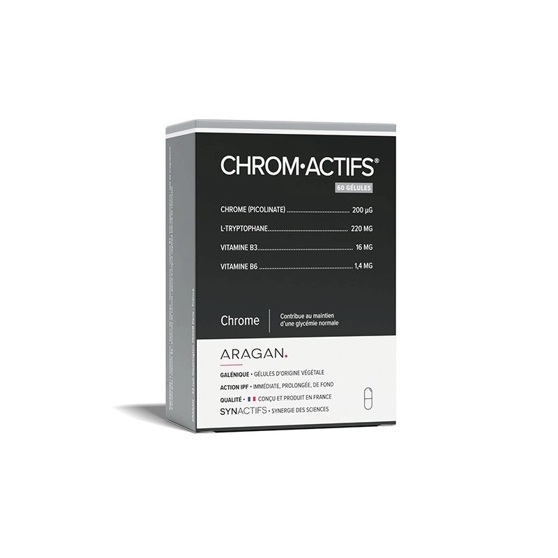 ARAGAN Synactifs Chromactifs Gélules Boite de