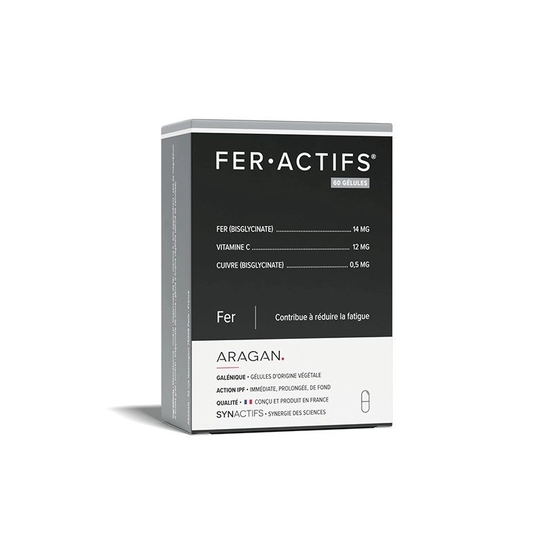 ARAGAN Synactifs Feractifs Boite de Gélules
