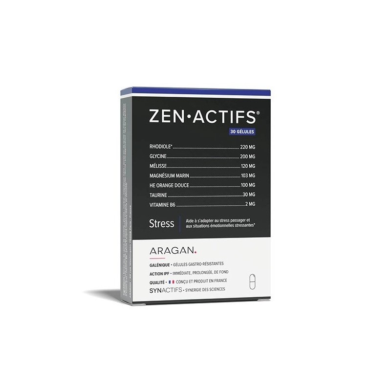 ARAGAN Synactifs Zenactifs Gélules Boite de