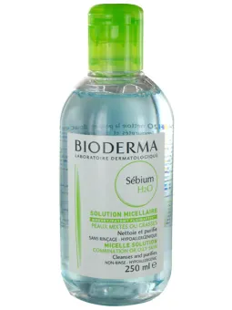 Sebium h2o solution micellaire px mixtes & grasses 250ml