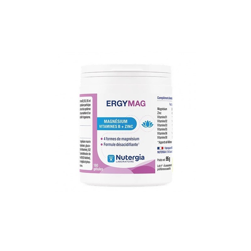Nutergia Ergymag Gel x180 Offre