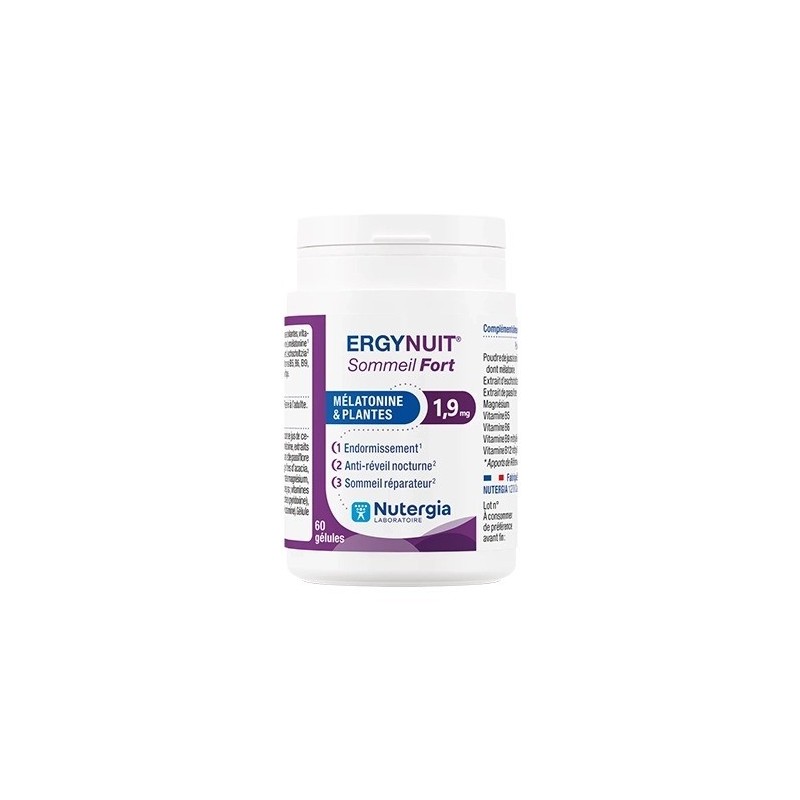 Nutergia Ergynuit Sommeil Fort Gélules