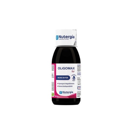 Nutergia Oligomax Fer Solaire Buv Flacon 150 ml