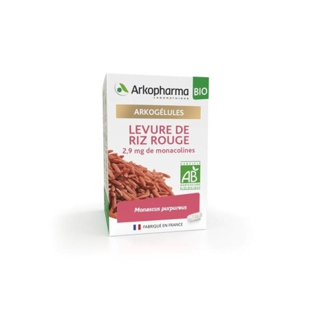 Arkopharma Levure de Riz Rouge Bio 120 Gel